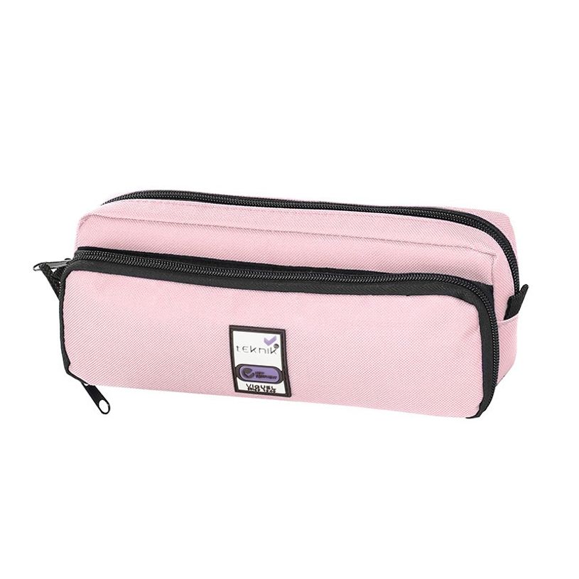 3135250979480-Trousse Big Teknik - 2 compartiments - rose - Viquel-P_405165399_2-1