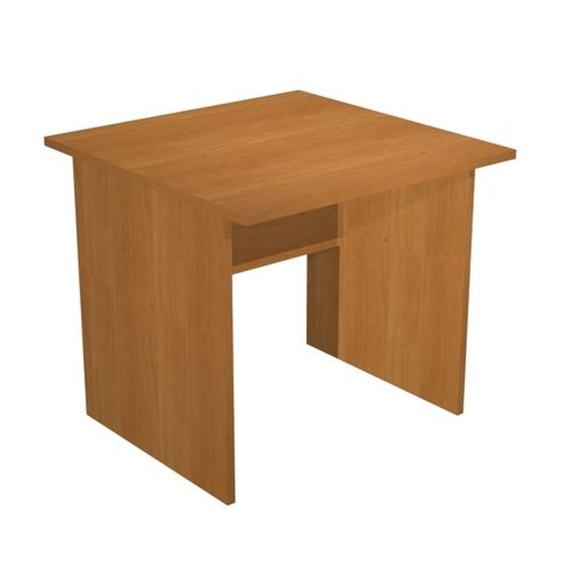 7331920000027-Bureau droit Trend - L80 - Pieds panneaux - plateau imitation aulne-P_405165542_1-0