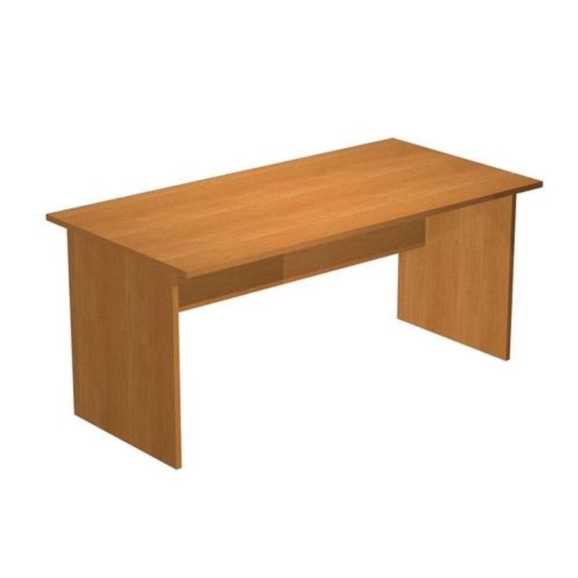 7331920000232-Bureau droit Trend - L160 - Pieds panneaux - plateau imitation aulne-P_405165563_1-0