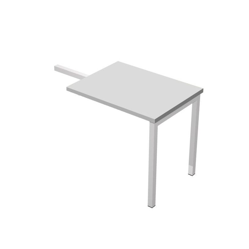 7331920001963-Retour direct pour Bureau Trend pieds métal arche - L120 - plateau gris-P_405165753_1-0