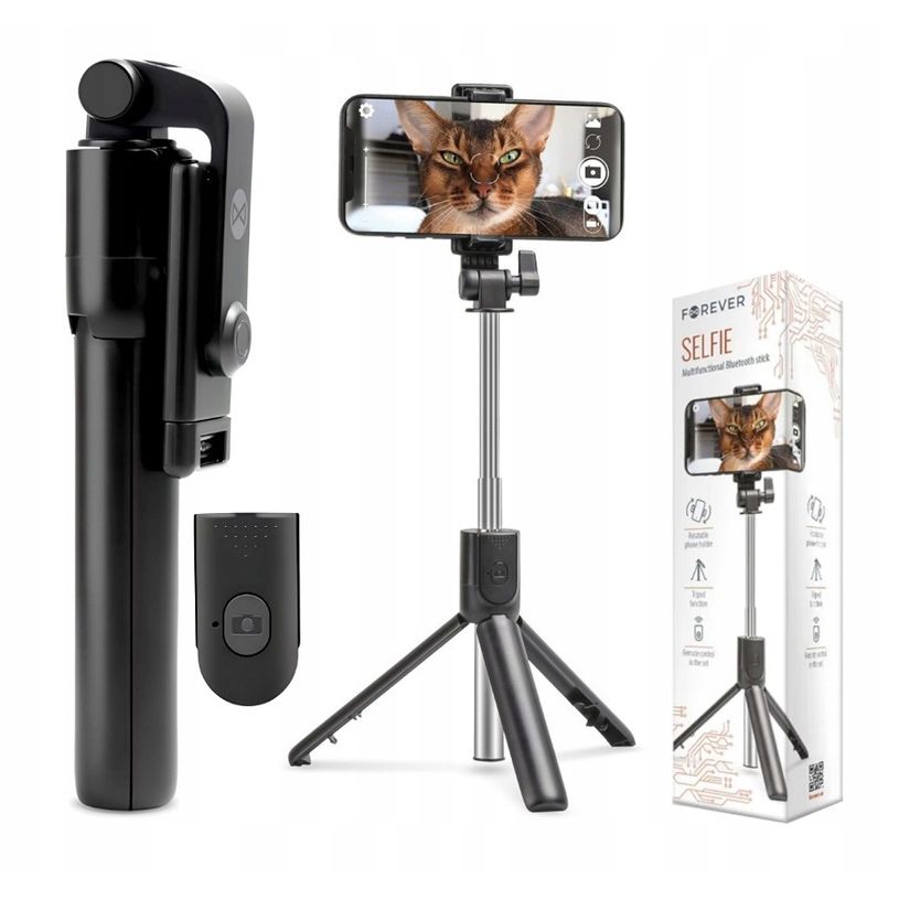 5900495953889-Forever - Support pour perche à selfie Forever - noir-P_405165925_3-2