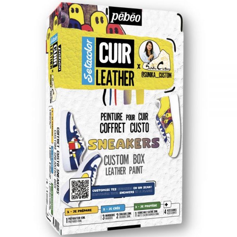 3167862956832-SETACOLORS PEBEO - kit de peinture pour cuir pour customiser ses chaussures-P_405165929_1-0