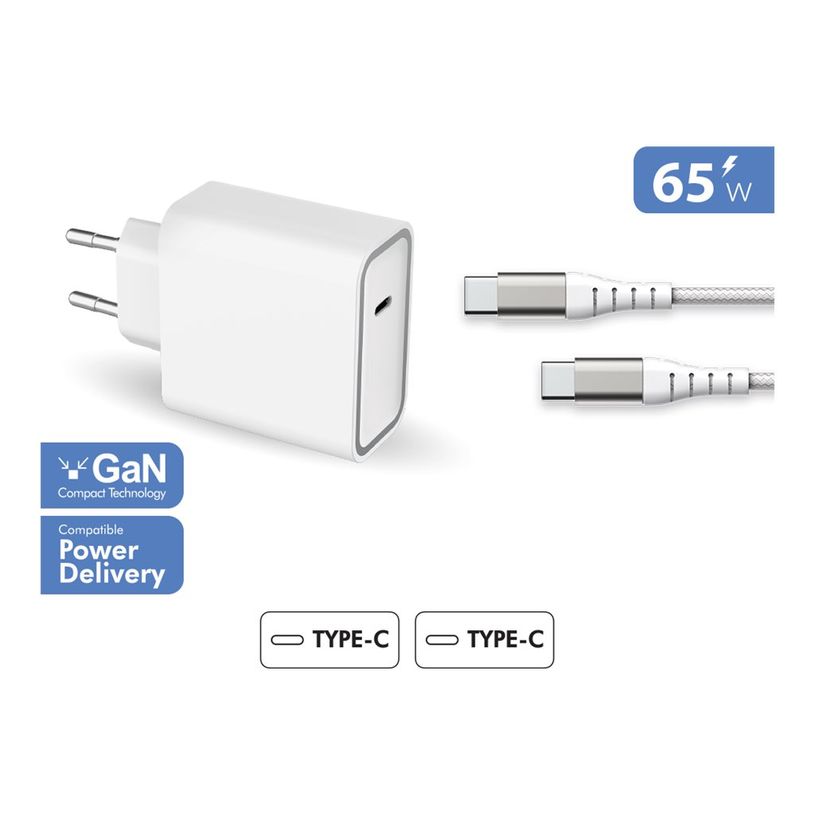 3571211480952-Force Power Lite - Chargeur secteur + câble USB-C - blanc-P_405166164_2-0