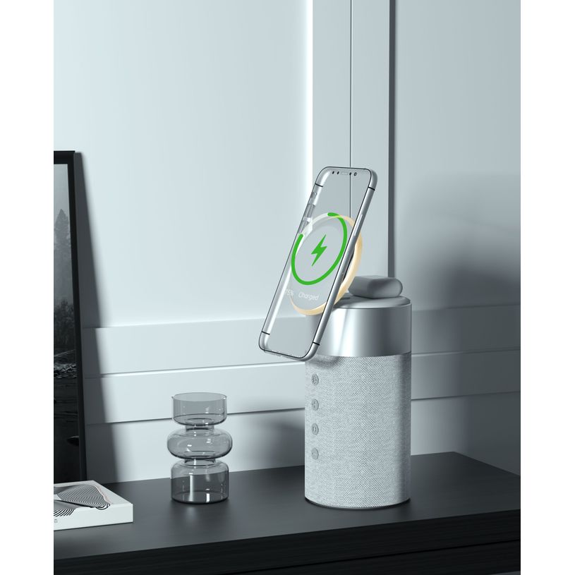 3571211512677-Force Play - Double chargeur sans fil (15W + 5W) Compatible MagSafe + Enceinte Bluetooth S-P_405166165_7-6