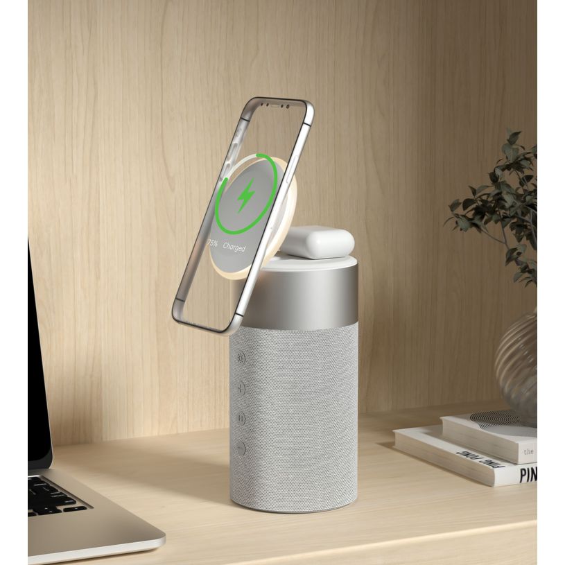 3571211512677-Force Play - Double chargeur sans fil (15W + 5W) Compatible MagSafe + Enceinte Bluetooth S-P_405166165_8-7