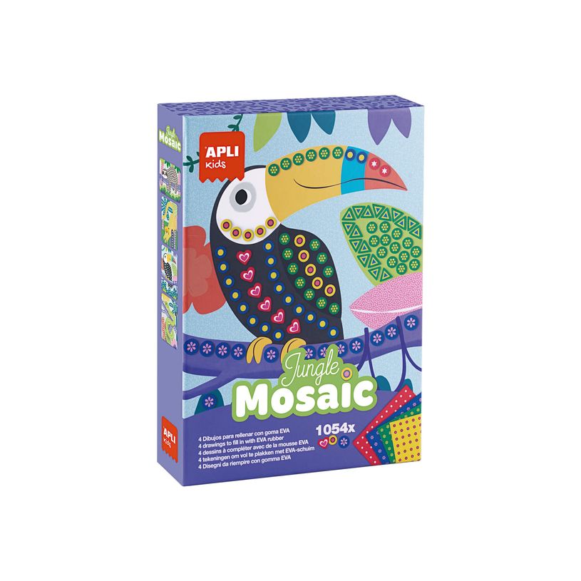 8410782194460-APLI kids - Jungle printed mosaic - jeu de dessins-P_405166220_1-0