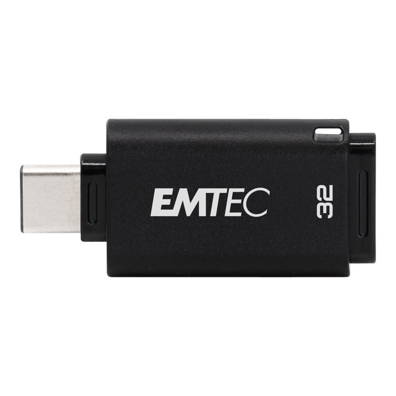 3126170176196-EMTEC D400 - Clé USB 32 Go - USB-C 3.2 - noir-P_405166234_3-2