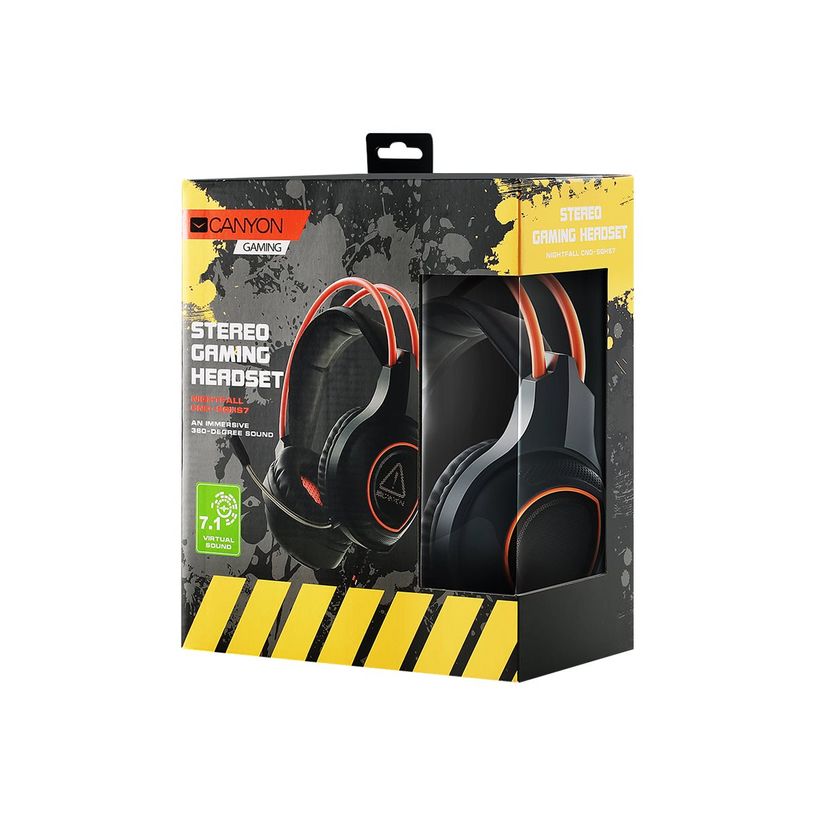 5291485005689-Canyon Nightfall CND-SGHS7 - Casque filaire avec micro - pour gamer - noir-P_405166294_5-4
