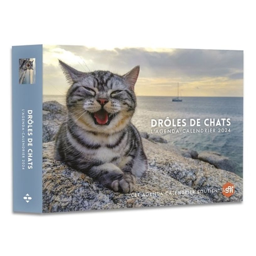 9782755667899-Agenda Calendrier Drôles de chats-P_405166320_1-0