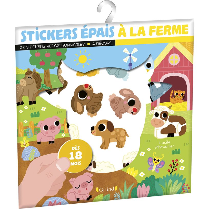 9782324032417-Stickers Epais - A la Ferme-P_405166372_1-0