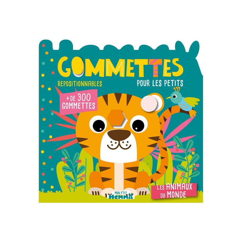 9782508055003-Mon P'tit Hemma - Gommettes pour les petits - Les animaux du Monde - + de 300 Gommettes Re-P_405166378_2-1