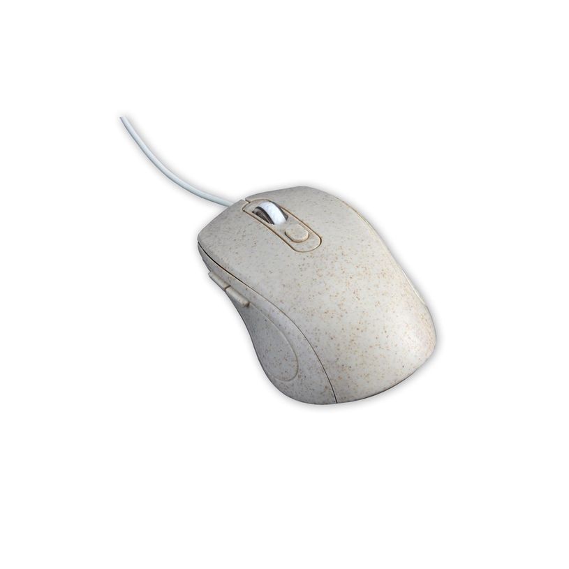 3700224769741-MCL Samar - Ensemble clavier et souris filaire - Azerty Français - Terrazzo Beige-P_405166422_3-3