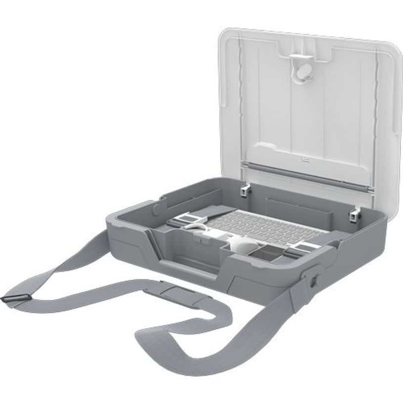 043859794881-Fellowes Breyta - Malette de rangement + support  pour ordinateur portable - blanc-P_405166437_12-4