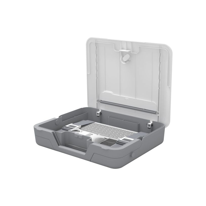 043859794881-Fellowes Breyta - Malette de rangement + support  pour ordinateur portable - blanc-P_405166437_6-7