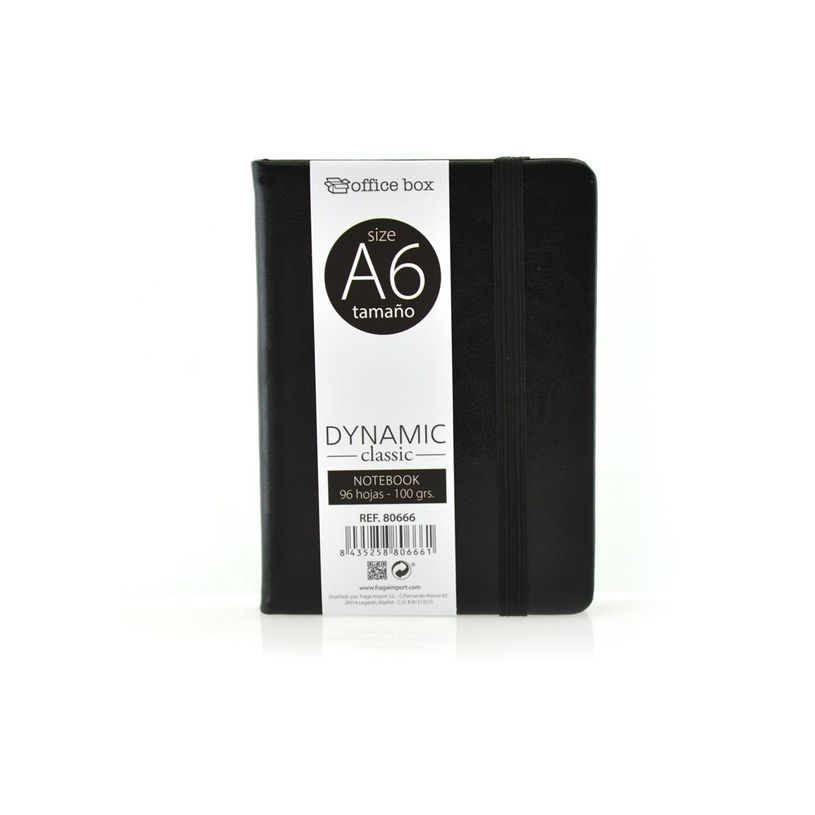 8435258806661-Office Box Dynamic Classic - Cahier de notes - A6 - 105 x 145 mm - 96 feuilles / 192 pages-P_405166541_3-1