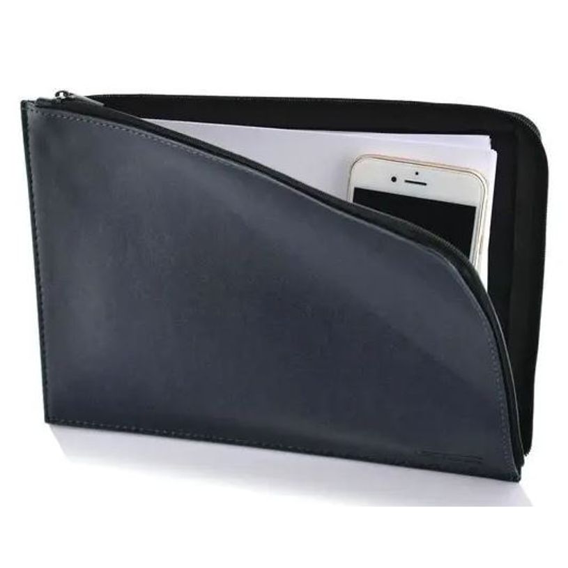 8435258754665-Porte document  A4 - avec fermeture éclair - noir-P_405166564_4-0