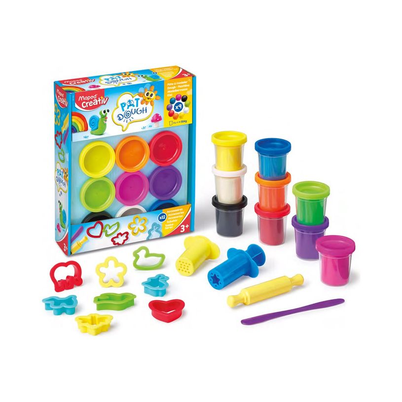 3154149072026-Maped Creativ Pat'Dough - Kit de pâte à modeler - 21 pièces-P_405166599_2-0