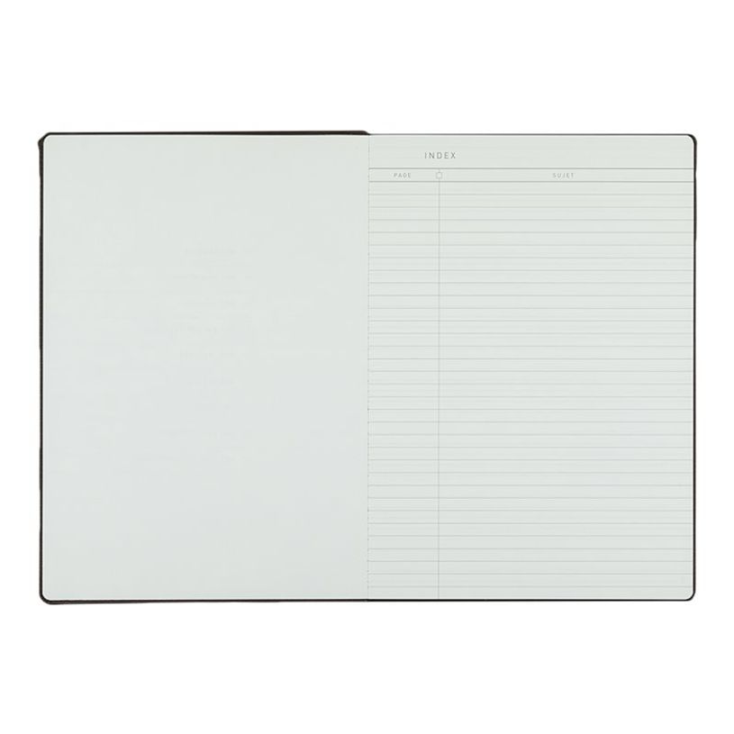 3664447157009-Oberthur - Carnet de notes A4 - 200 pages - papier ivoire - marron-P_405166607_1-2