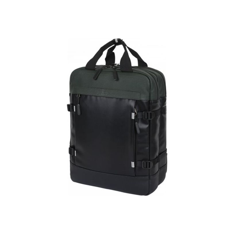 3664447171548-Oberthur Halifax - Sac à dos pour ordinateur portable - 15.6" - noir / vert-P_405166611_1-0