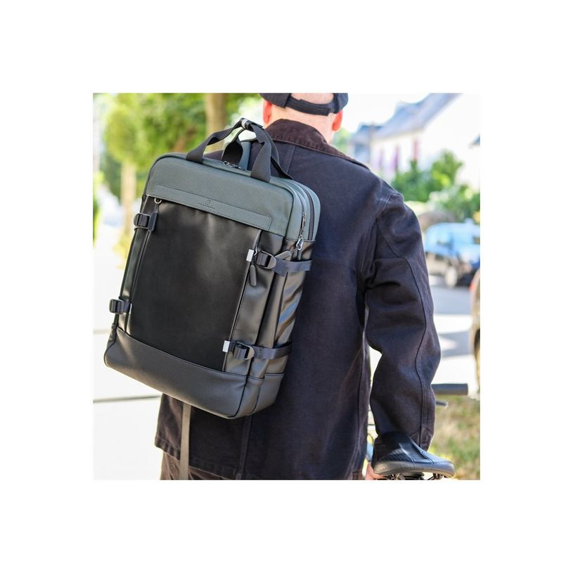 3664447171548-Oberthur Halifax - Sac à dos pour ordinateur portable - 15.6" - noir / vert-P_405166611_3-1