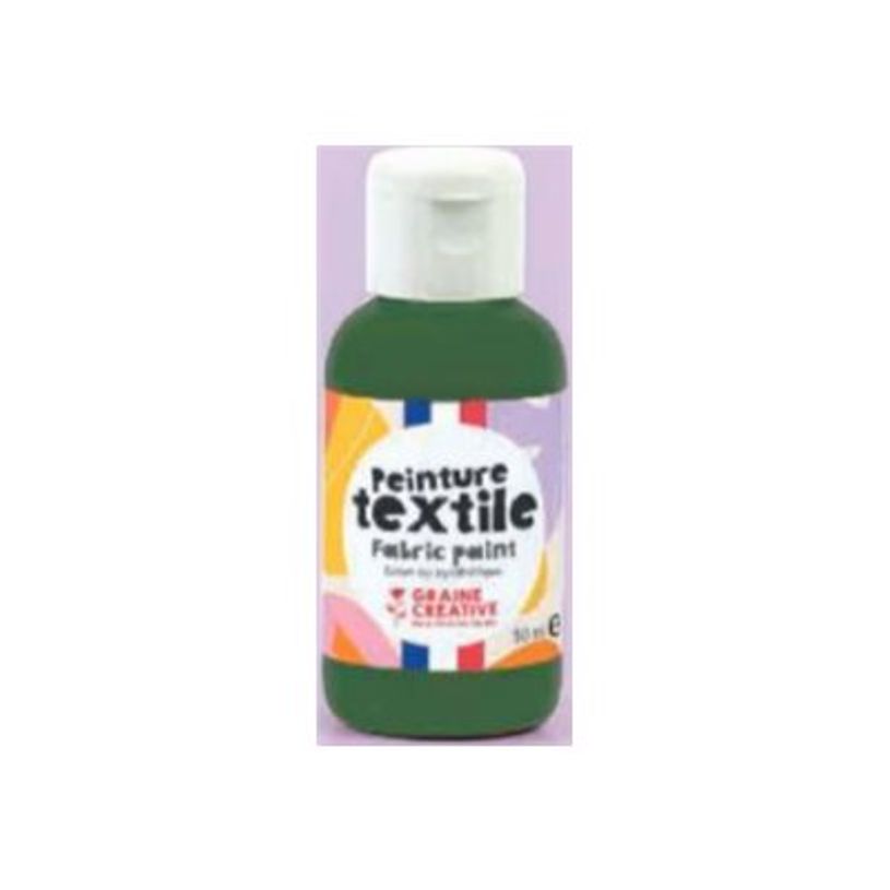 3532436168308-Graine Creative - Peinture textile - vert forêt - 50 ml-P_405166700_1-0