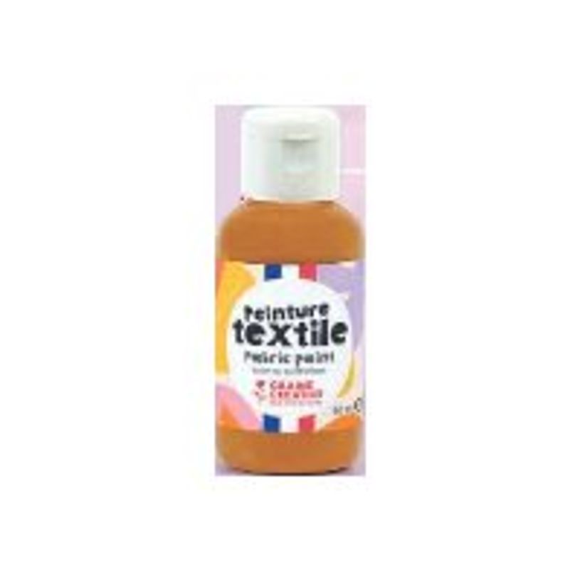 3532436168025-Graine Creative - Peinture textile - caramel - 50 ml-P_405166736_1-0