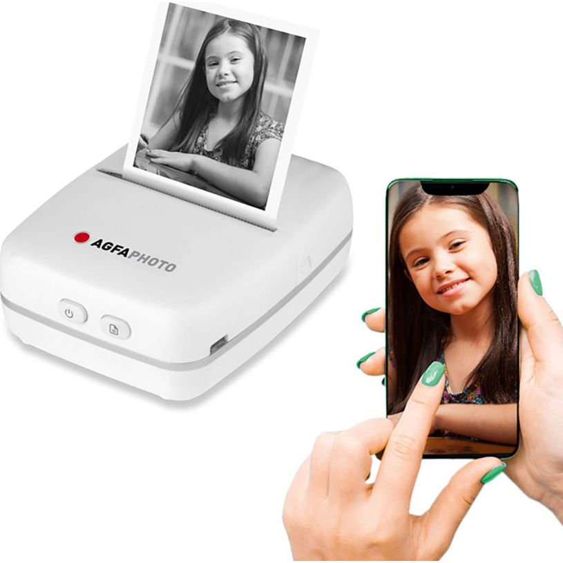 3760265541928- Kodak Realipix Pocket - Appareil photo Mini Printer - Bluetooth - Blanc-P_405166821_2-1