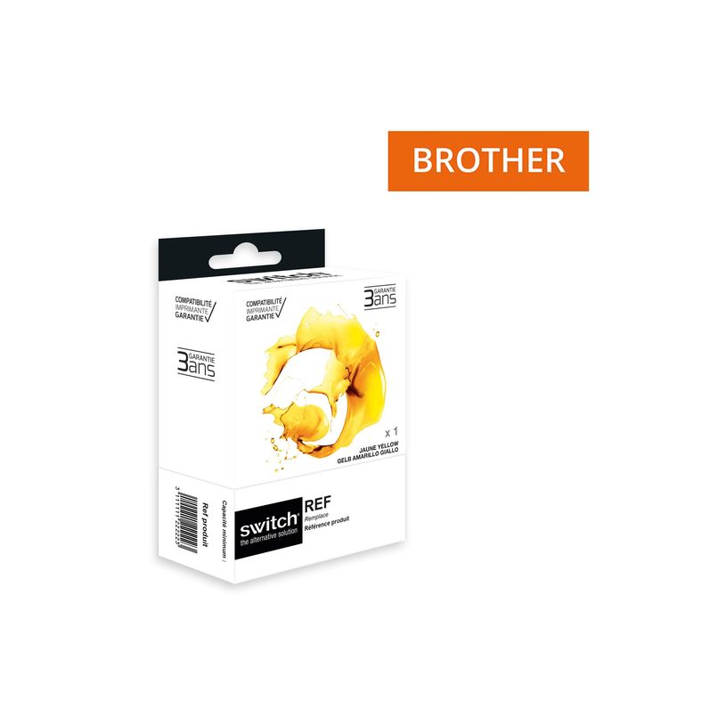 3700654299832-Cartouche compatible Brother LC426 - jaune - Switch-P_405166833_2-1