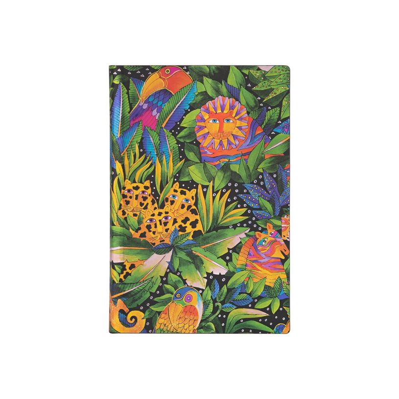 9781439772683-Paperblanks Flexis Laurel Burch - Carnet de notes - 9,5 x 14 cm - 208 pages - jungle song-P_405166995_2-0
