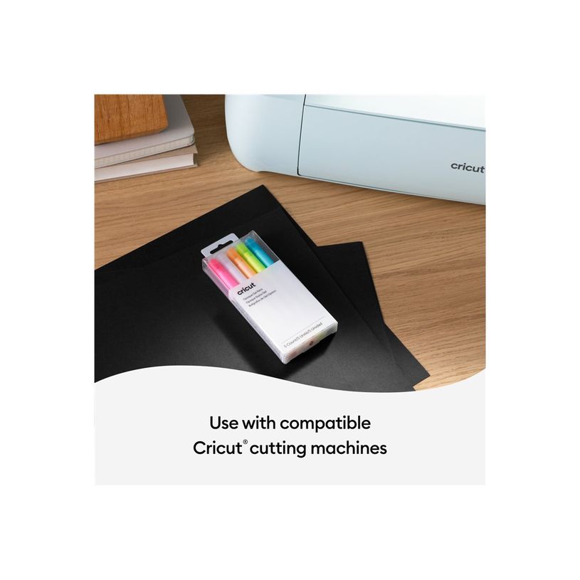093573046919-Cricut - Roller - Pack 5 peintures à base d'eau - permanent - encre gel-P_405167119_6-5