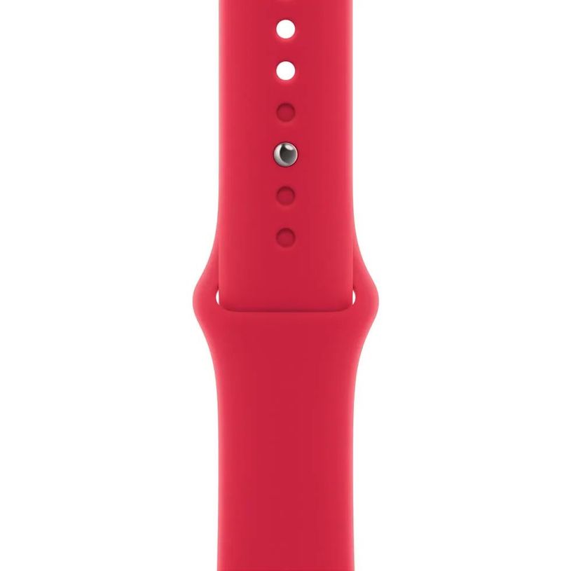 194253149910-Apple Watch Series 8 (GPS) - (PRODUCT) RED - 45 mm - aluminio rojo - reloj inteligente con pulsera deportiva - fluoroelastómero - rojo - tamaño de la banda: Regular - 32 G-P_405171859_3-2