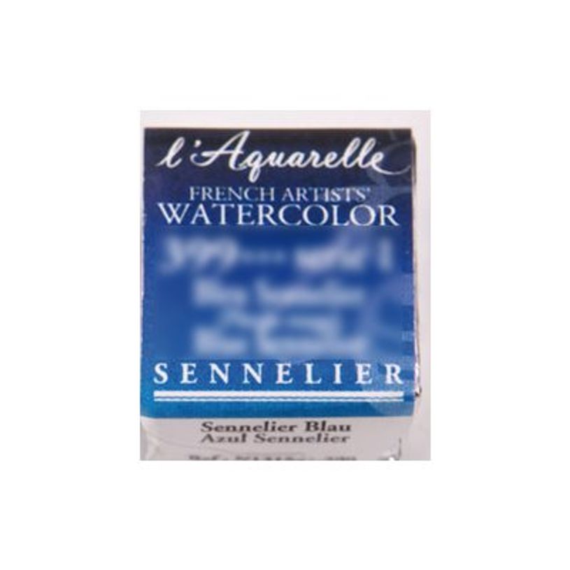3046450113669-Sennelier L'Aquarelle - Peinture - aquarelle - blanc titane - opaque - demi-plateau-P_405172528_1-0