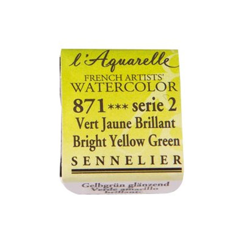 3046450114338-Sennelier French Artists' Series 2 Half Pan 619 - Peinture - aquarelle - rouge vif - semi--P_405172590_1-0