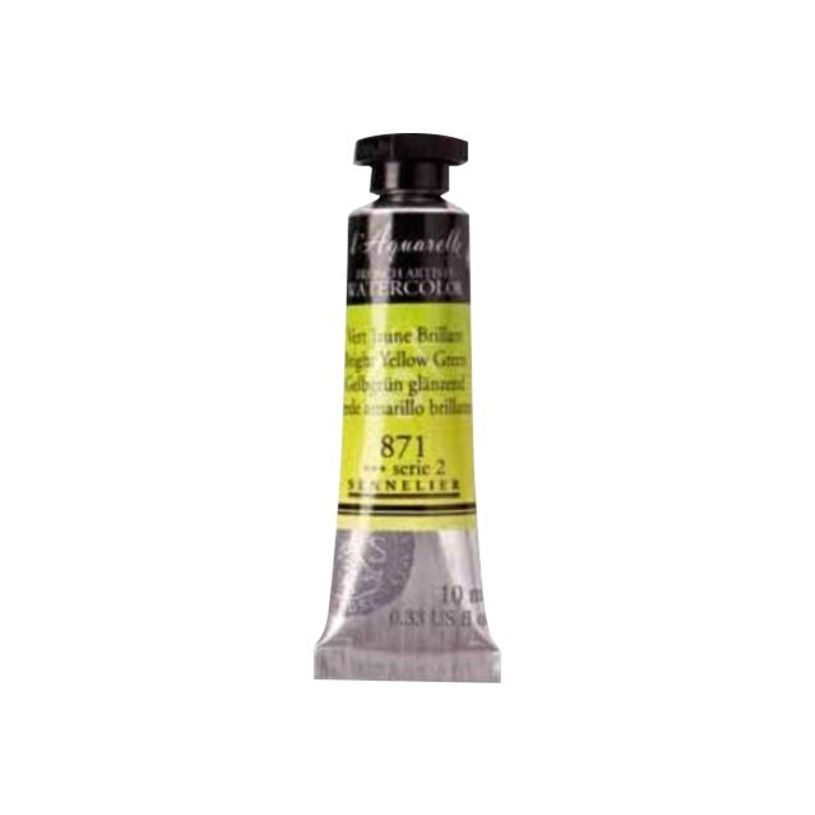 3046450116523-Sennelier French Artists' Series 1 819 - Peinture - aquarelle - vert sève - semi-transpar-P_405172812_1-0