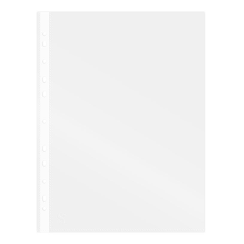 8413623357055-CAJA 100 FUNDAS MULTITALADRO LISO A4 11T PP GALGA EXTRA 70% RECICLADO--2