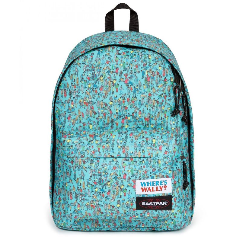 196011841043-EASTPAK Out Of Office - Sac à dos Wally pattern blue avec compartiment pour ordinateur por-P_405177158_1-0