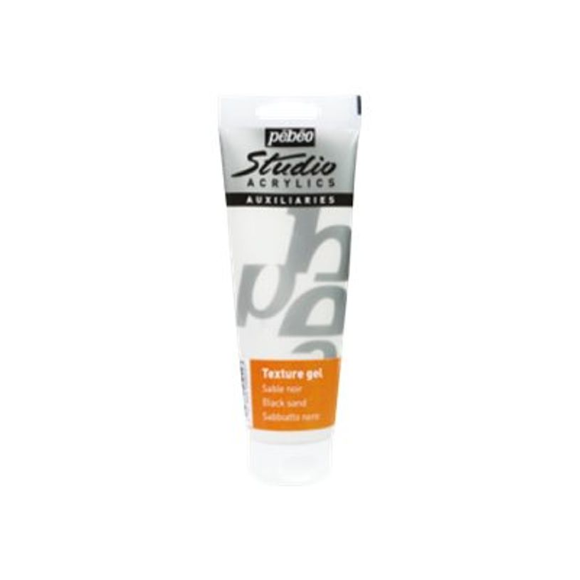 3167865250326-Pebeo Studio Auxiliaries - Gel de texture - peinture acrylique - sable blanc - 250 ml-P_405177308_1-0