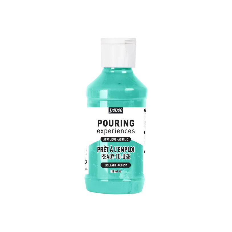3167865246190-Pebeo Pouring Experiences - Peinture acrylique - vert d'eau - 118 ml-P_405177317_1-0
