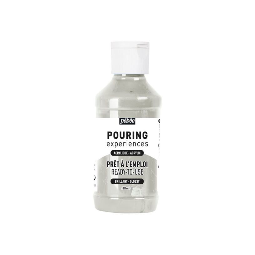 3167865246251-Pebeo Pouring Experiences - Peinture acrylique - argent métallisé - 118 ml-P_405177327_1-0