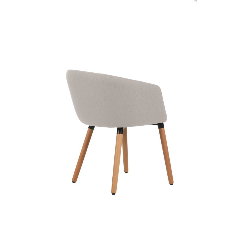 3760185021722-Fauteuil ARCO - 4 pieds bois - beige lin--3