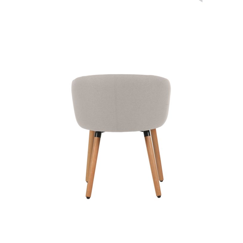 3760185021722-Fauteuil ARCO - 4 pieds bois - beige lin--4