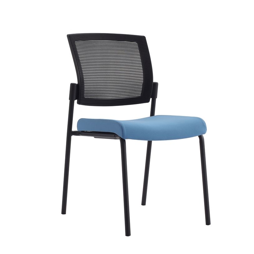 3760185024624-Chaise SYNERGY - accoudoirs en option - bleu--0