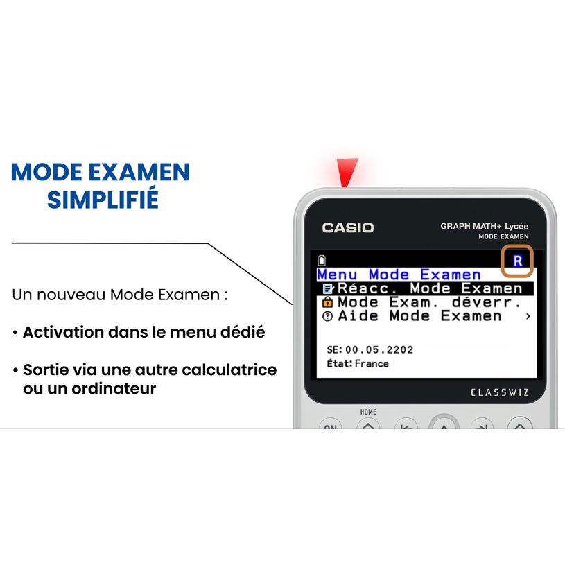 4549526617669-Calculatrice graphique Casio Math+ - mode examen intégré - Edition python--2