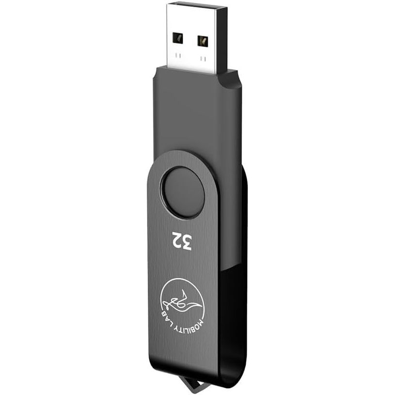 3700527312163-Mobility Lab - Clé USB 2.0 - 32 Go - noir--1