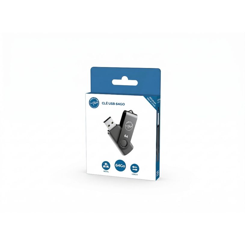 3700527312460-Mobility Lab - Clé USB 2.0 - 64 Go - noir--5