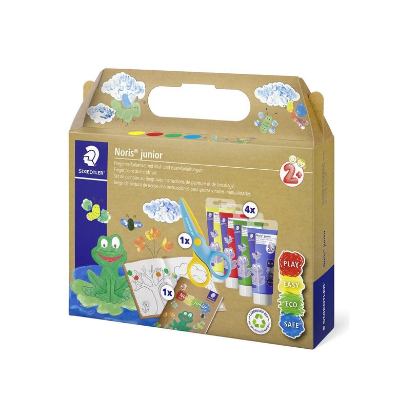 4007817101537-STAEDTLER Noris junior - Kit créatif peinture avec gouache aux doigts-P_405181048_1-1