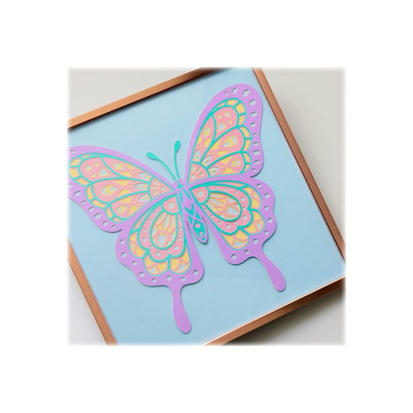 093573354526-Cricut Smart Paper Bright Bow - Carte d'autocollants - 10 feuilles - jaune, mandarine, vert vif, rouge-P_405181217_3-2