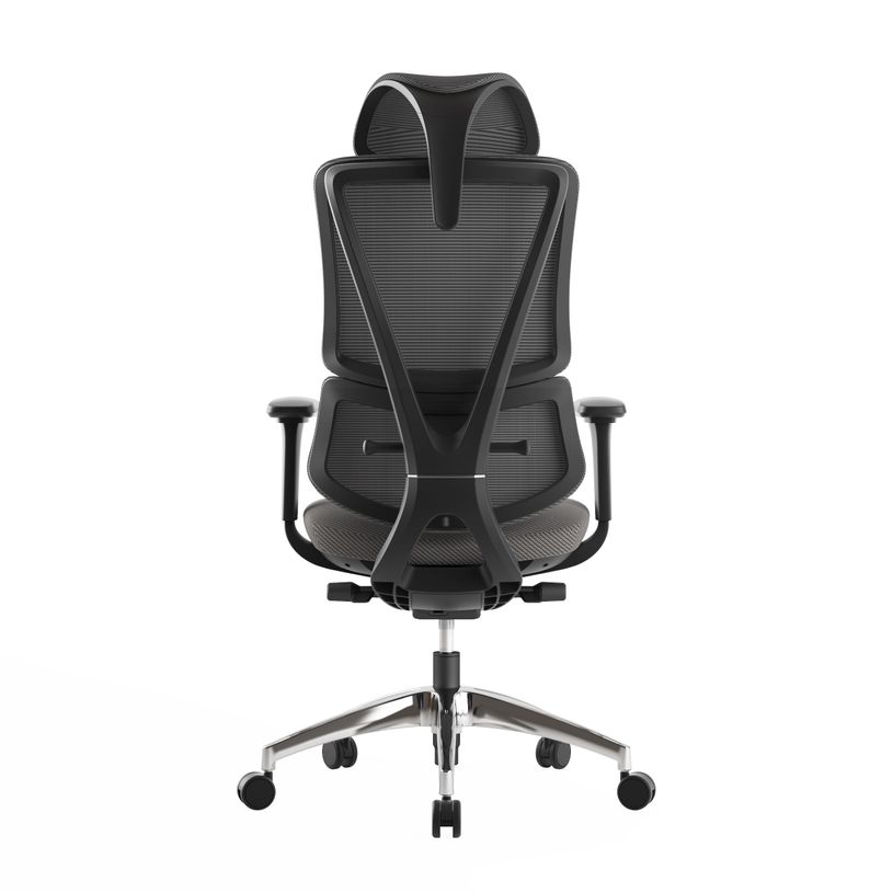 3760185021234-Fauteuil de bureau ERGOSTAR Ultra - accoudoirs réglables - Appui-tête réglable - noir-P_405181438_5-4