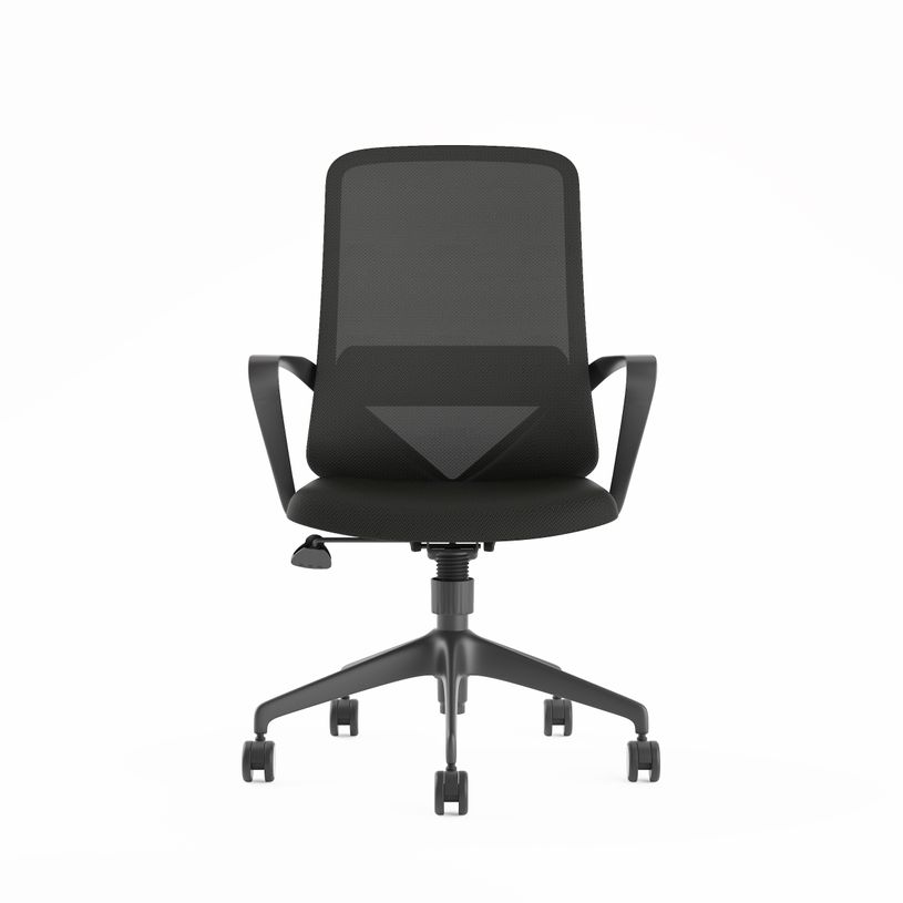3760185024549-Fauteuil de bureau SEAGULL - accoudoirs fixes - noir-P_405181439_2-1