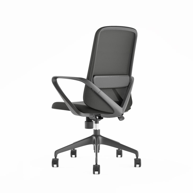 3760185024549-Fauteuil de bureau SEAGULL - accoudoirs fixes - noir-P_405181439_3-2
